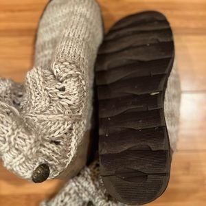 Muk Luk sweater boots